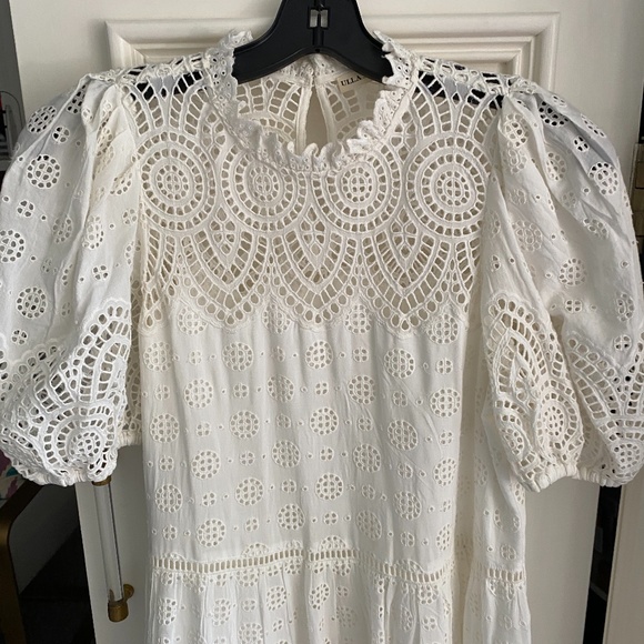 Ulla Johnson Eyelet Dress Size 2 - Picture 3 of 11